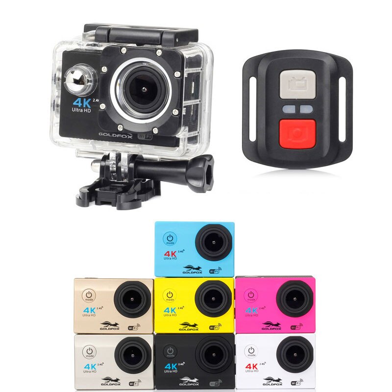 H16R Action Camera 4K WiFi Ultra HD 2.0" 170D Underwater go Waterproof pro Helmet Video Recording Cameras Sport Mini Cam
