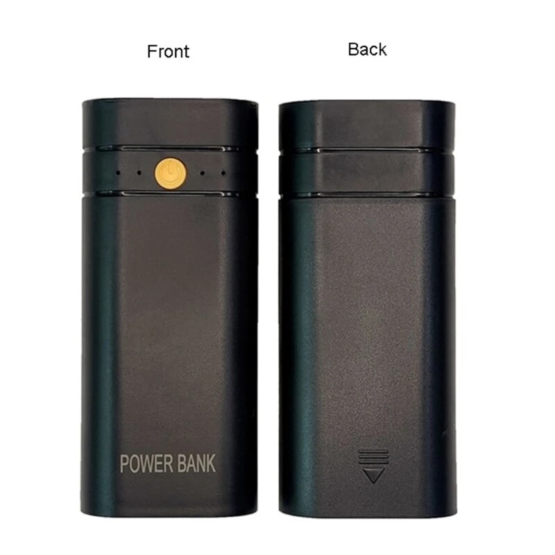 5V 2A 2*18650 Batterijlader Draagbare Powerbank Kit DIY Snelladen - Powerbank Behuizing USB Type-C Powerbank Oplaaddoos