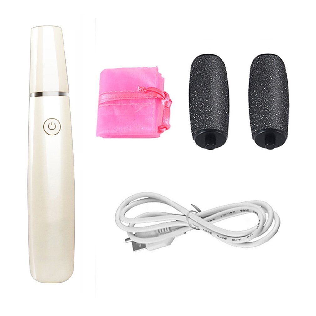 Portable Size USB Rechargeable Electric Foot Care Tool Handheld Dead Removal Exfoliator Heel Cuticles Remover