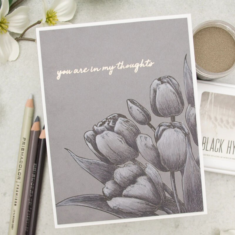 Tidlig tulipanbukett klare stempler til gjør-det-selv scrapbooking håndverk papirkort gjennomsiktige stempels silikonforseglingsstempel