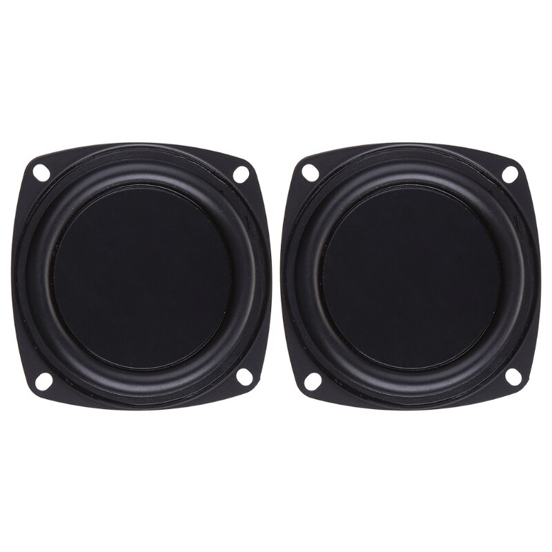 2PCS Woofer Radiator Bass Passive Speaker 3" Low Frequency Loudspeaker Diaphragm HCCY