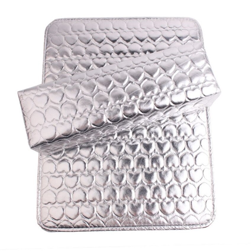 5 Kleuren Zachte Hand Rust Wasbare Hand Kussen Spons Kussen Twee Stuks Pu Lederen Kussen Kussen Manicure Tool