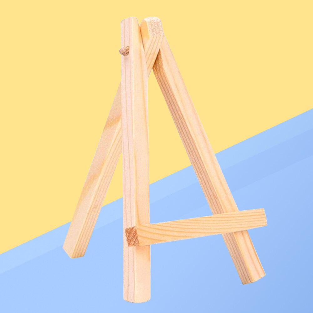 Pack of 8 Practical DIY Durable Mini Wooden Display Easels for Display Painting Art Crafts