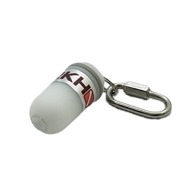Led-unterwasser-taschenlampe für tauchpartner, -101 edelstahlclips 316 schlüsselring , 330ft 100m