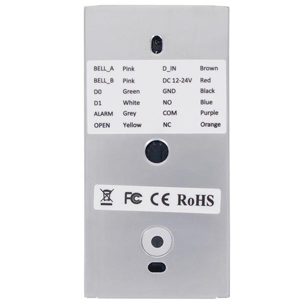 S600 Metal Waterproof Access Control backlit keyboard WG26 output/input User capacity 2000 anti-vandal home security
