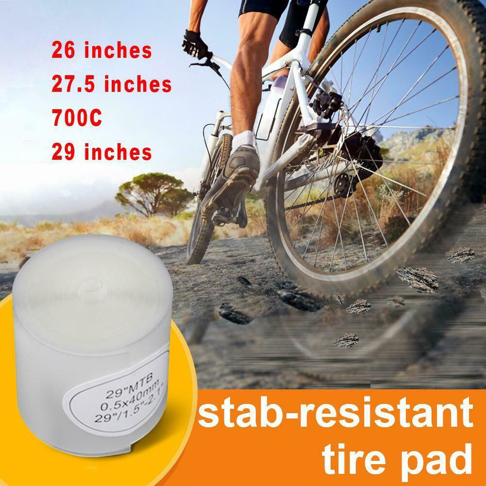 Bicycle Tire Liner Bike Puncture Proof Belt Protection Pad Cycling Anti-Puncture Tyre Protector Tape for MTB Road Bike