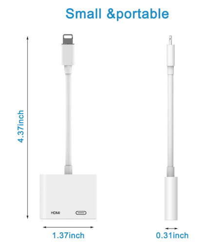 Snowkids Telefoon Hdmi-Compatibel Adapter Voor Ligtning Naar Hdmi-Compatibel Adapter 4K Iphone Hdmi-Compatibel Adapter hdmi Extender