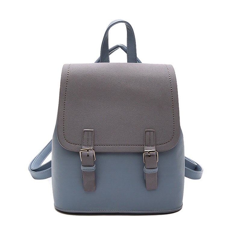 Mini Backpack Women PU Leather Shoulder Bag For Teenage Girls Small Bagpack School Bag Ladies Casual Backpack