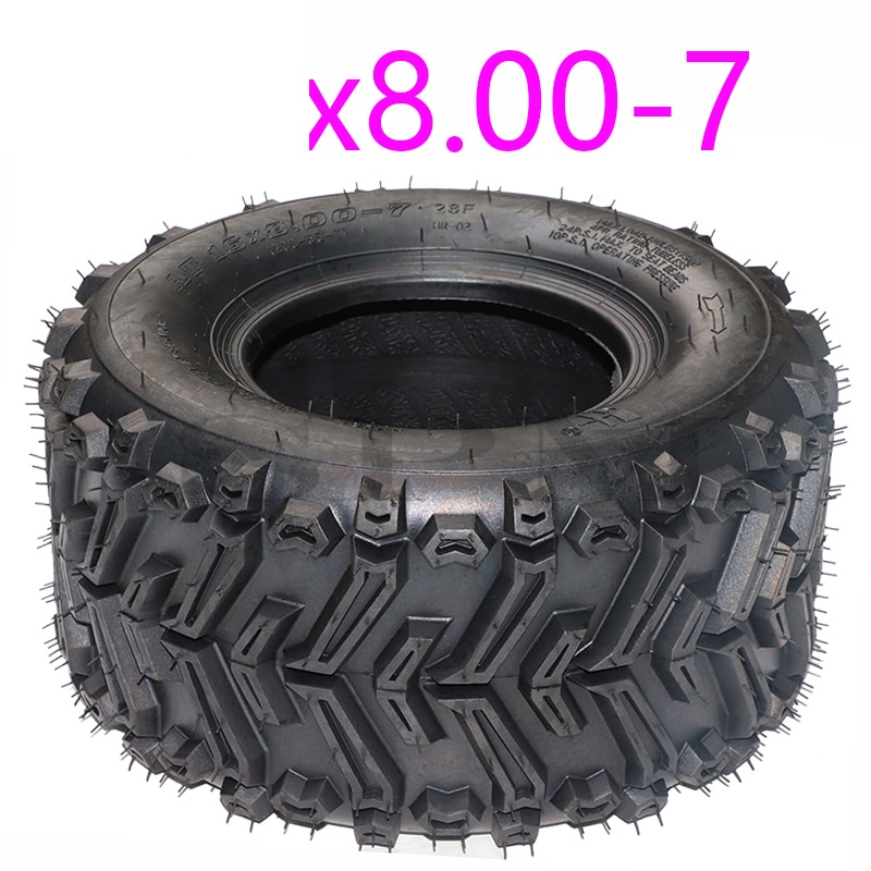 16X8-7 (200/55-7) Kart Auto pièces 7 pouces ATV pneus 16X8.00-7 16*8-7 autoroute pneu tout-terrain pneus de roue résistant à l'usure