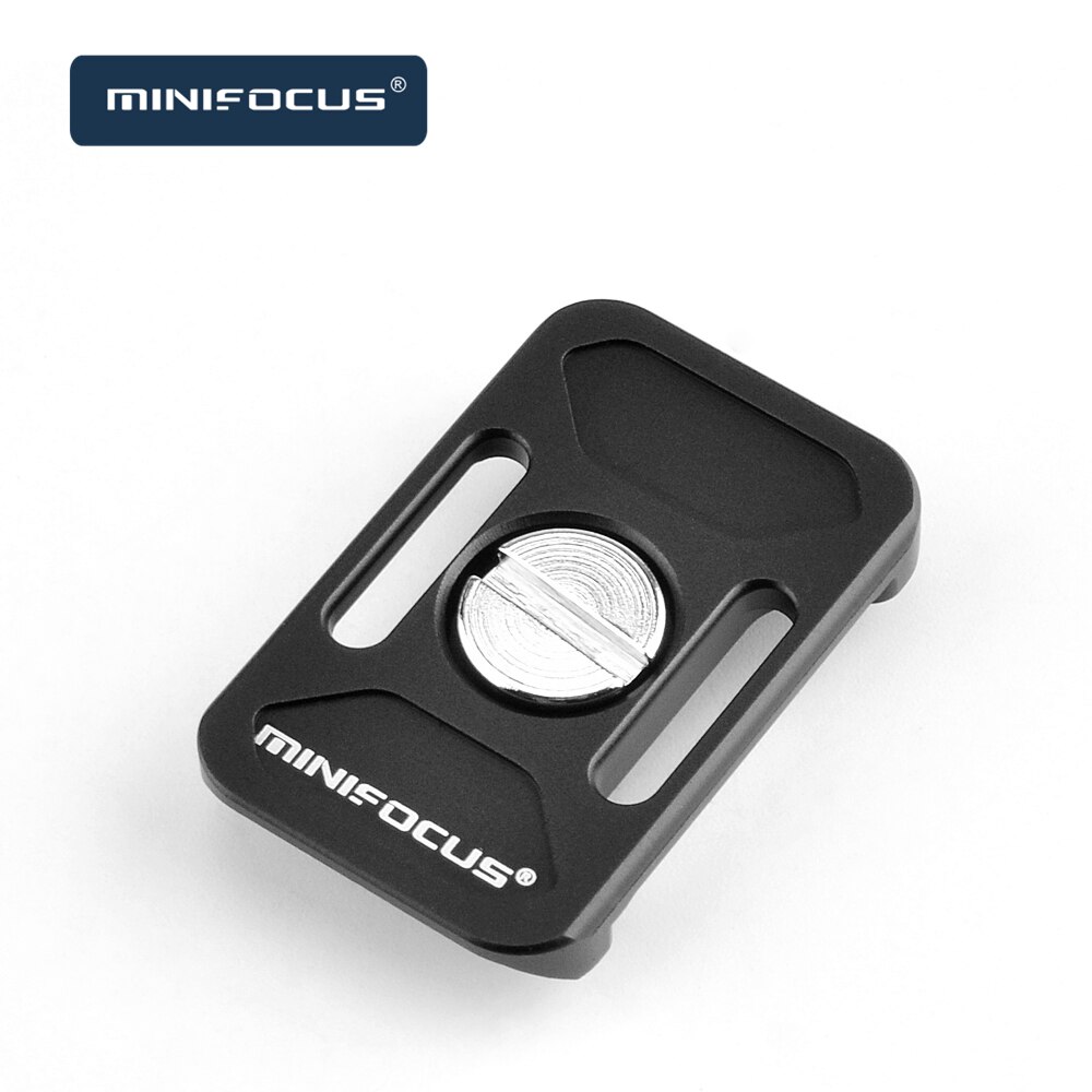 Minifocus 38mm yleiskäyttöisiä arca swiss pikalukitus mini levy kamerassa 1/4 '' hole kolmijalka pallo pidike hihnalla reikiä