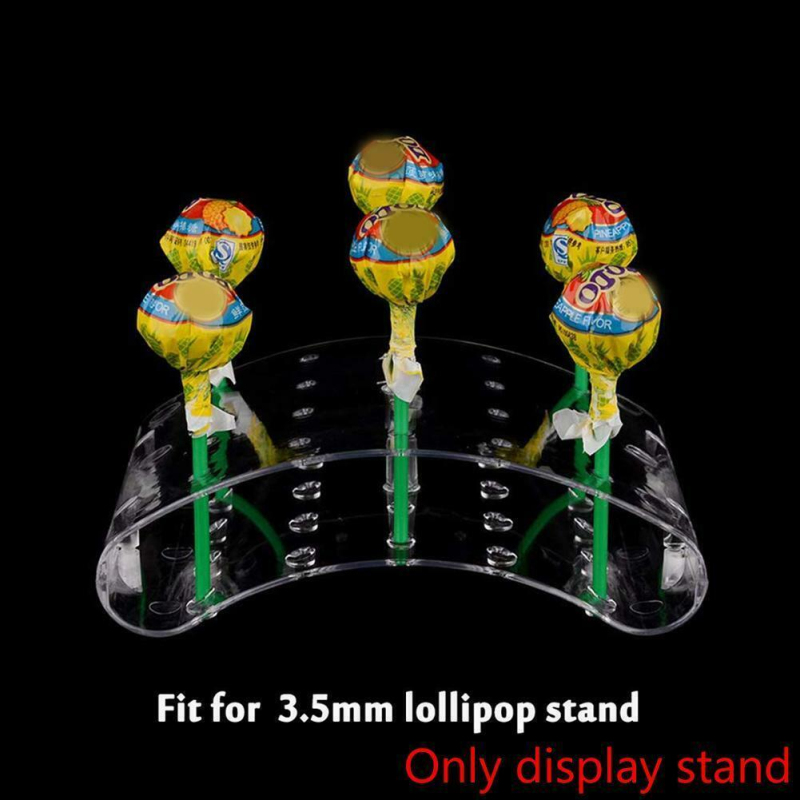 Cake pop lollipop-ställ 20 -håls u-format stativ gör-det-själv bakplåt displayställ kök matlagningstillbehör verktyg
