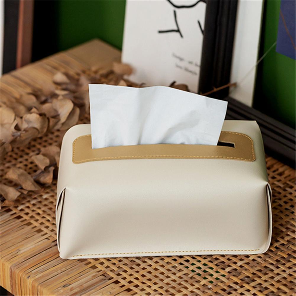 Household Tissue Box Holder Napkin Box Folding Waterproof Tissue Case Tissue Holder boite a mouchoirs коробка для салфеток