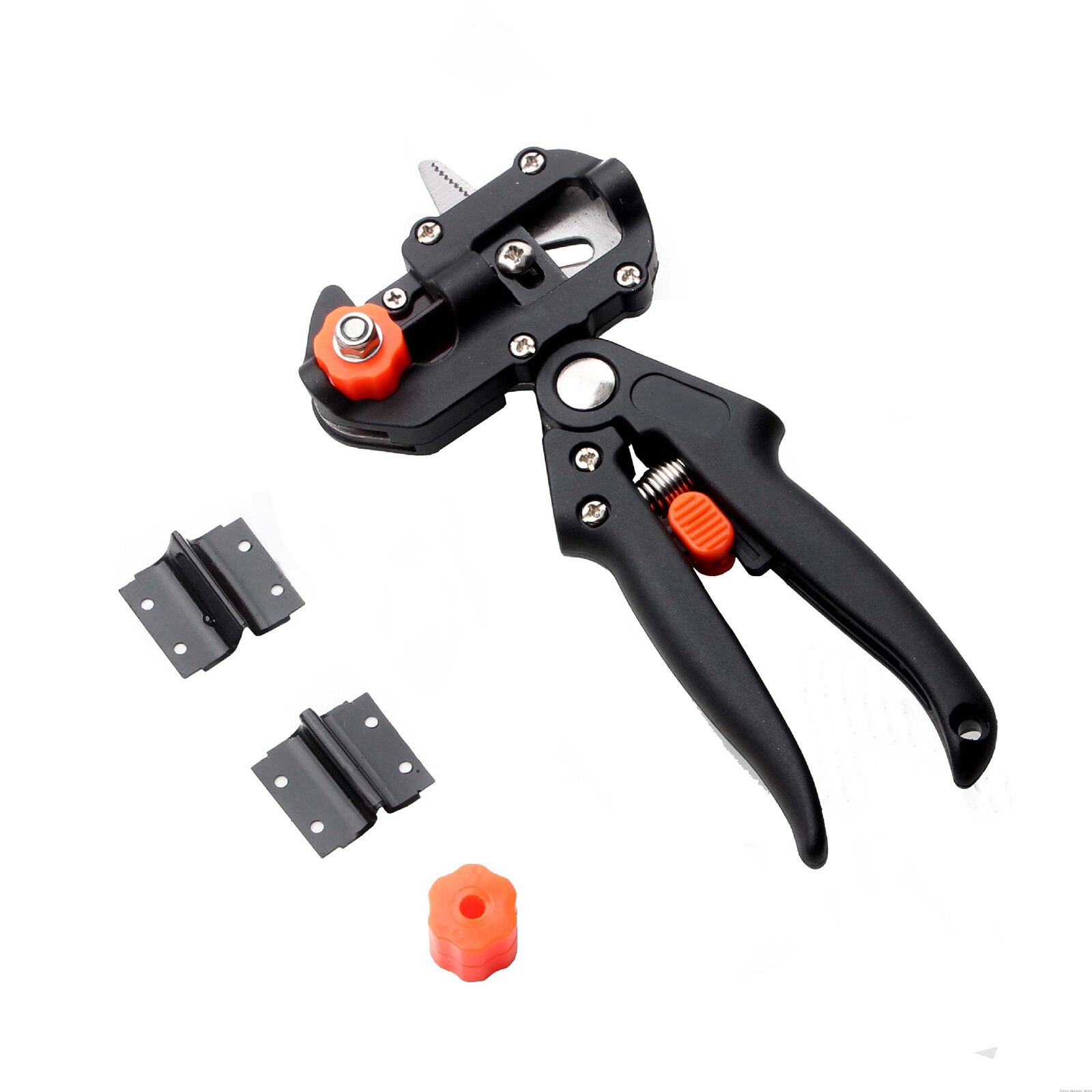 Garden Grafting Pruner Grafting Set Kit Farming Fruit Tree Pruning Shears Scissor Vaccination Plant Twig Tool Cutting Machine