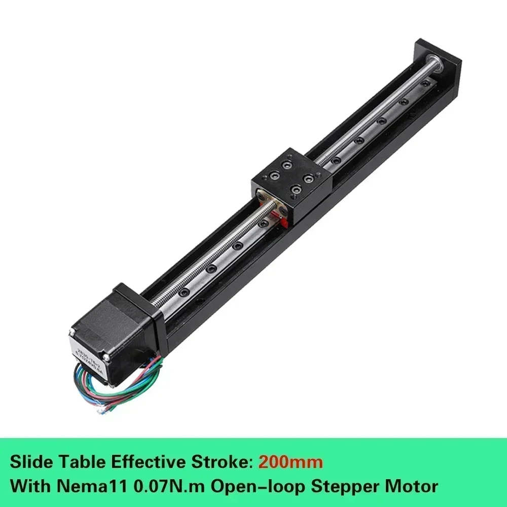 XYZ Axis Motorized Slide Table T-type Linear Guide Rail Stage CNC Mini Sliding Table Motor Drive Kit Electric Linear locking: Silver