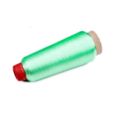 Manual Knitting Thread Bright Silk Gold Thread Silver Thread Computer Embroidery Cross Stitch Silk Thread DIY Production3600M: Aqua Green