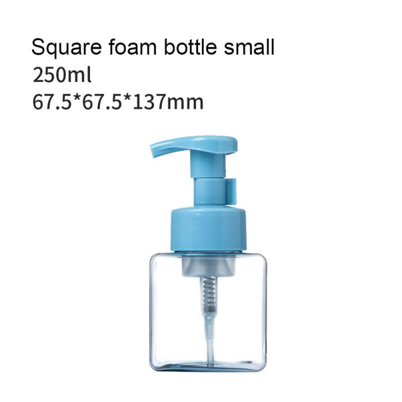 Dispenser Pomp Fles Zeep Lege Mousse Schuim Reizen Badkamer Plastic Schuim Fles Hervulbare 150Ml/300Ml/450ml: 250ml