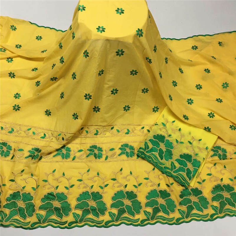 african swiss voile lace in switzerland 5+2yards nigerian lace fabrics latest african laces cotton lace ! LC72688