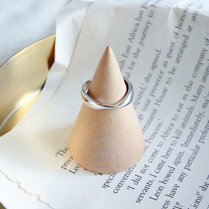 Einfache Punk Jahrgang Ringe für Frauen Silber Farbe Schmuck Mädchen Einstellbare Größe offen Finger Ringe