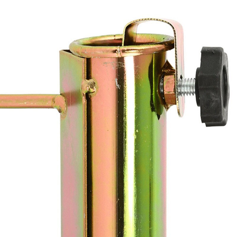 1pc järn sol parasoll tillbehör fiske paraply bågskytt trädgård utomhus trädgård leveranser