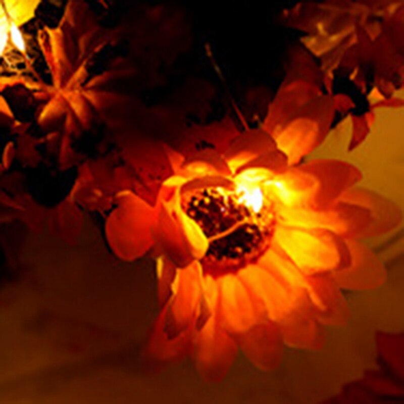 Halloween Dennenappels Esdoornblad Krans Krans Kerst Decoratie Met Verlichting