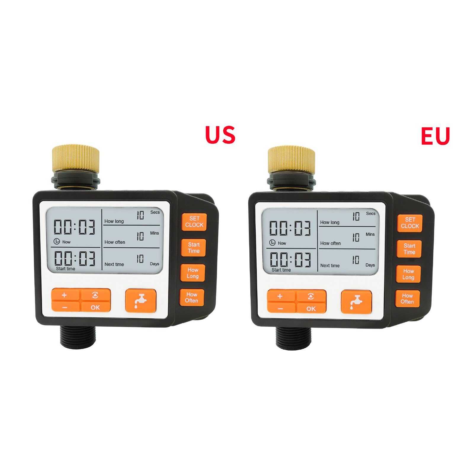 LED Display Sprinkler Timer Garden Battery Irrigation Programmer Garden Watering Timer Sprinkler Controller Device For Garden