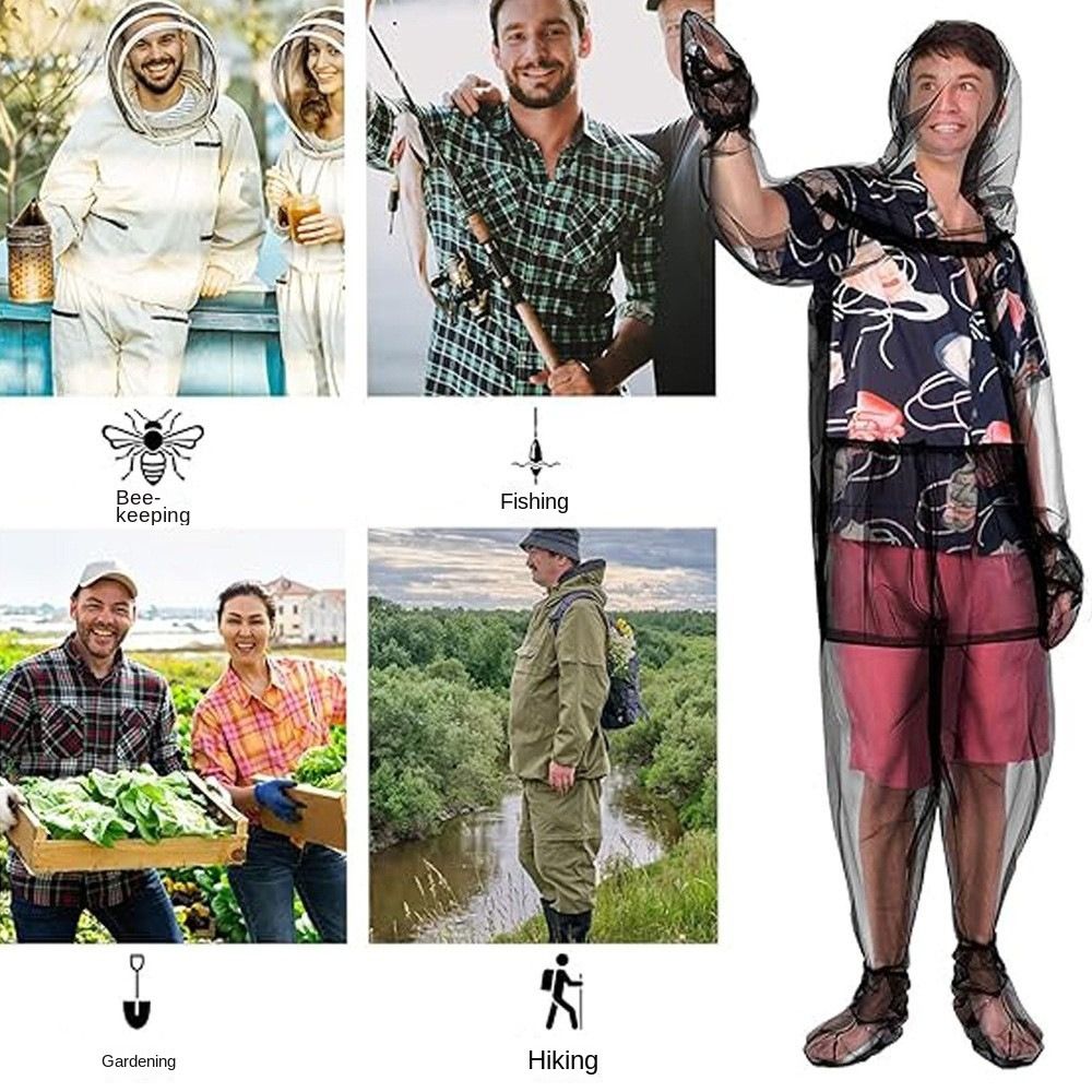 Nuove maniche per zanzariere traspiranti maglia Leggere Zanzariere anti-zanzara da campeggio