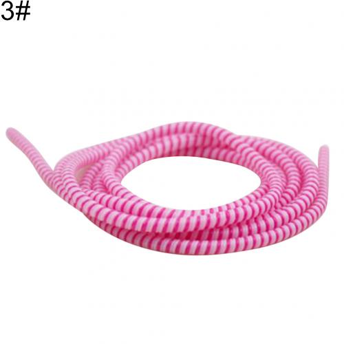 1.4m spirali USB kabel cyfrowy Protector Saver pokrywa nawijarka do drutu długi typ uniwersalny telefon ładowarka Lightning kabel przewód: 3