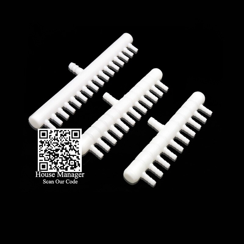 Aquarium Air Splitter Multi Control Fish Tank Air Pump Flow Splitter Distributor Valve Tap Lever use with pipe tube