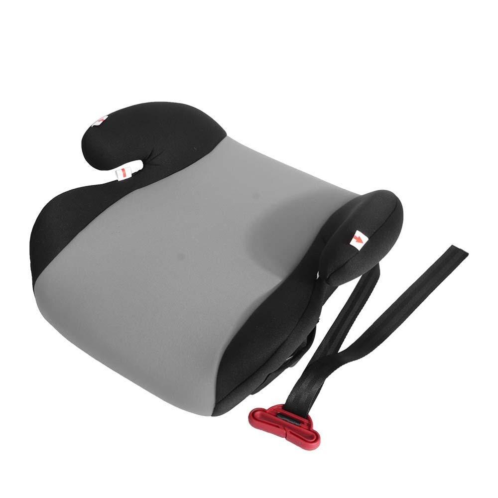 Tragbare Baby Childen Auto Booster Sitze 3-12Y Erhöaufgehängt Verdicken Schwamm Auto Sicherheit Sitze Reise Auto Sitze passen 15Kg-36Kg Baby: grau Schwarz