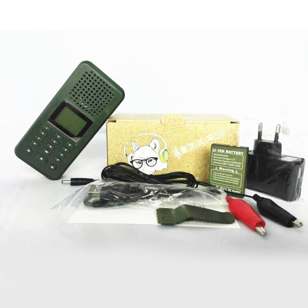 BK1519 20W 126dW Loud Speaker Bird Caller Hunting Decoy Build in 150 Bird Voices Rechargeable Battery Goose Duck Sounds Mp3