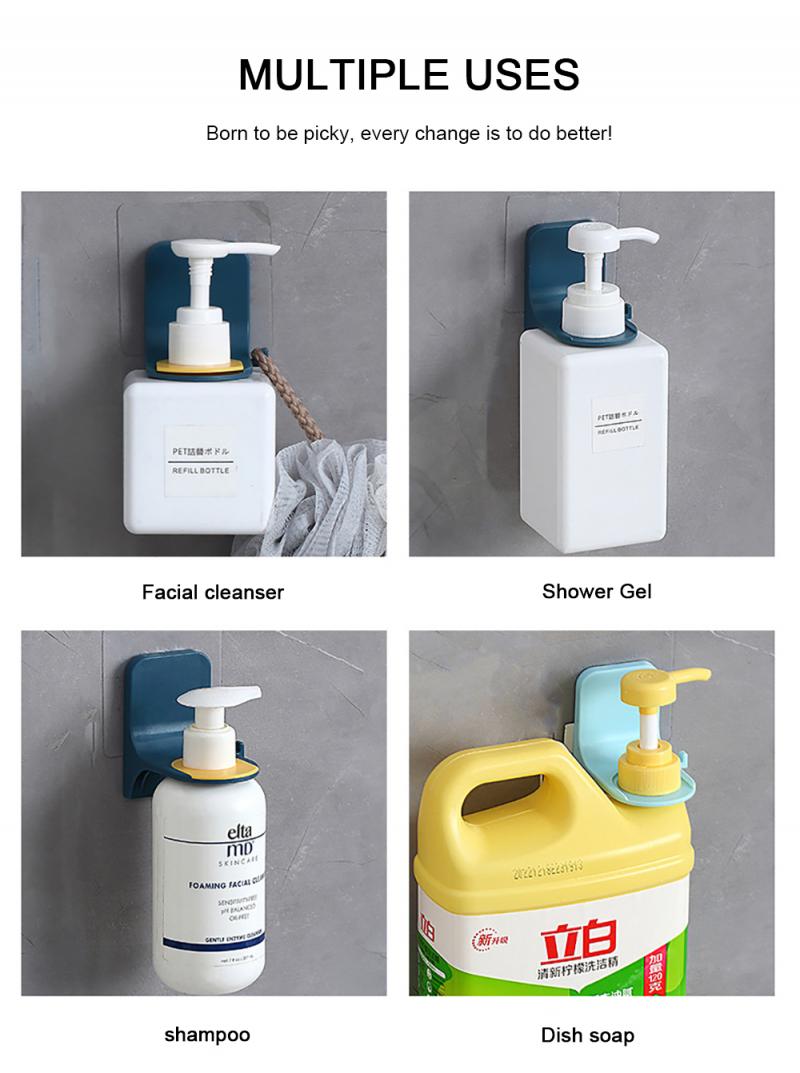 Wandmontage Handdesinfecterend Houder Shampoo Opkn... – Grandado