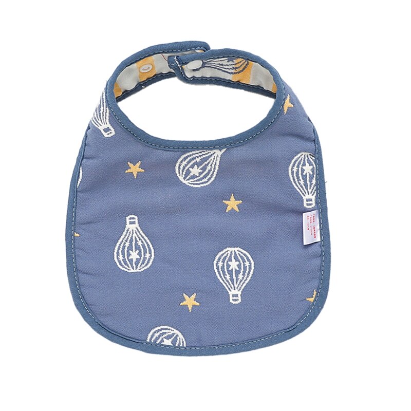 Baby Speeksel Handdoek Met Drukknoop Babyvoeding Slabbetjes Voor Jongens Meisjes Baby Bib Ademend Baby Kwijlen Slabbetjes: 04