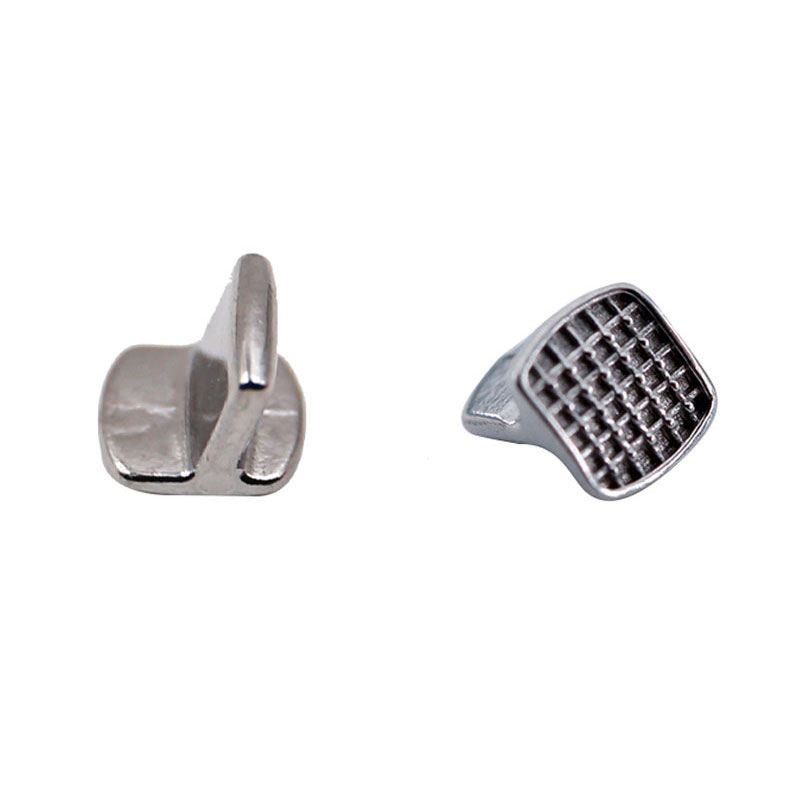 Dentst 50 pièces orthodontie dentaire liaison directe oeillet céramique bouton lingual langue dompteur morsure ouvre-crochet de Traction crochet à sertir: #4