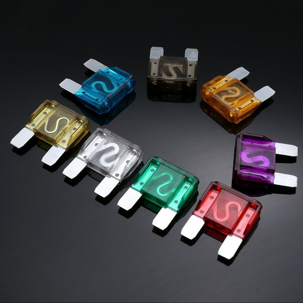 24Pcs/Set Car Fuses 20-100A Big Maxi Blade Fuse Assortment Set for Car Truck RV Electrical Fuse Kit 8 Size Fuse Kit