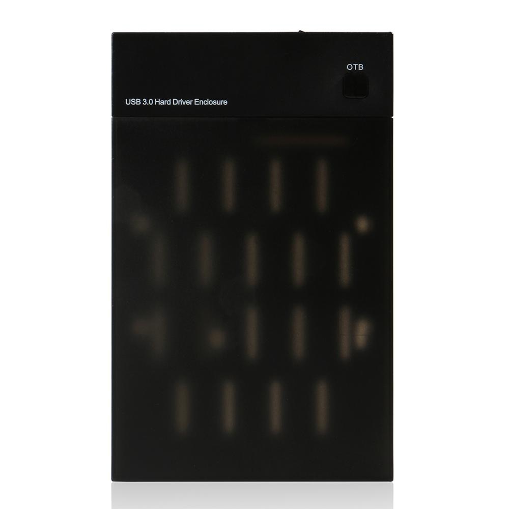 Hard Drive Disk External Enclosure USB 3.0 2.5" 3.5" SATA SSD HDD Disk Case Box Support UASP 8TB Drives OTB One Touch Backup