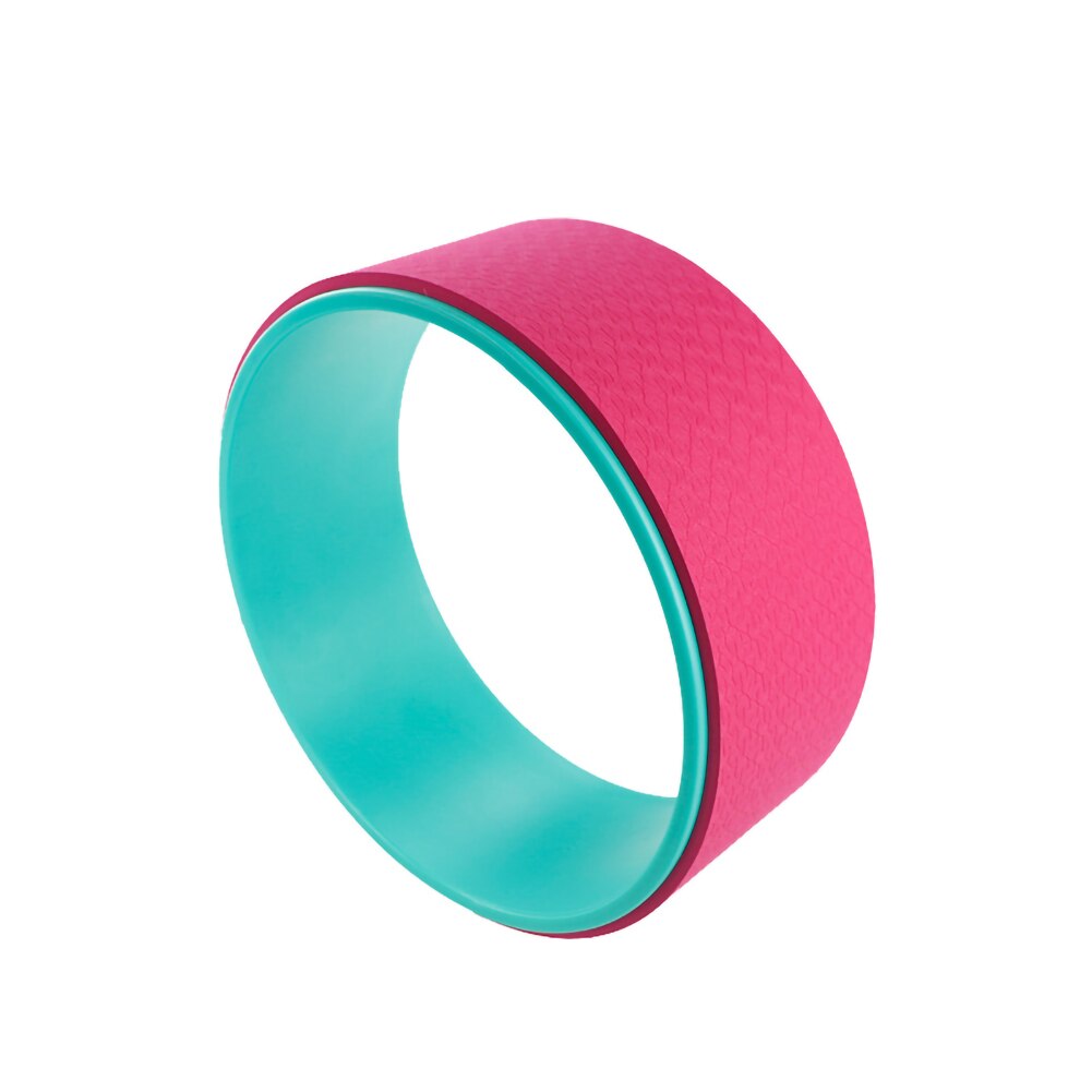 Yoga Wheel Pilates - 32x12cm/33x14cm - TPE/PU Material - Back Training Tool for Fitness: Green