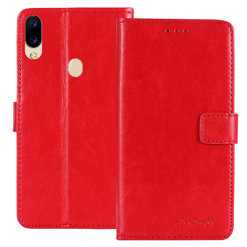 TienJueShi Flip Book estilo duradero funda protectora de cuero para teléfono Archos Oxygen 57 68XL bolsa funda cartera piel Etui