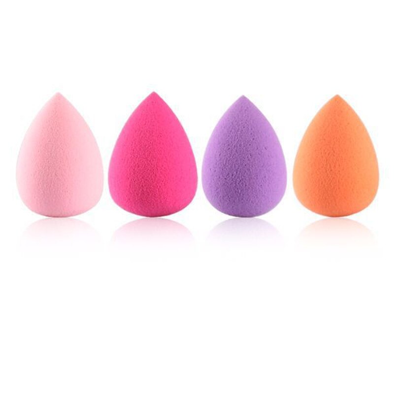 4 Stk/zak Makeup Puff Mini Make Blender Puff Water Kalebas Vorm Cosmetica Bladerdeeg Soft Make Tool Meisjes Beauty Accessoires