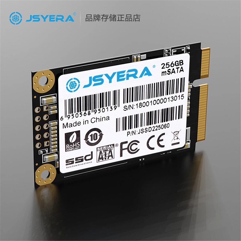 JSYERA mSATA 256GB Disco Duro mini SATA 32GB 60GB 64GB 120G 128GB 240GB 512GB 1TB interno disco de unidad de estado sólido SSD MSATA3.0