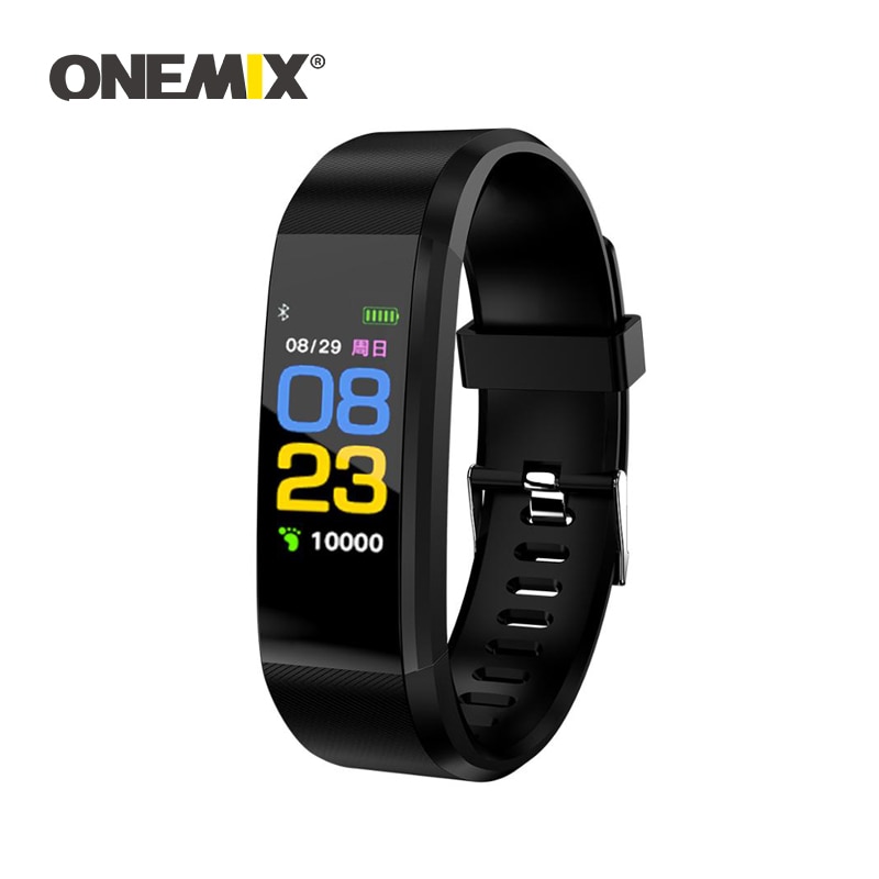 ONEMIX Sport Pedometers All Compatible Smart Bracelet Waterproof Accurate Step Counting Wireless Bluetooth Link Fitness Watch