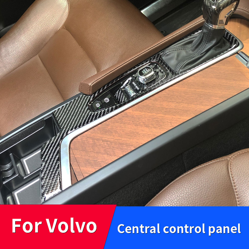 Voor Volvo V60 S60 XC60 Auto Interieur Center Console Beschermende Film Anti-Kras Reparatie Film Carbon Fiber Auto Accessoires refit