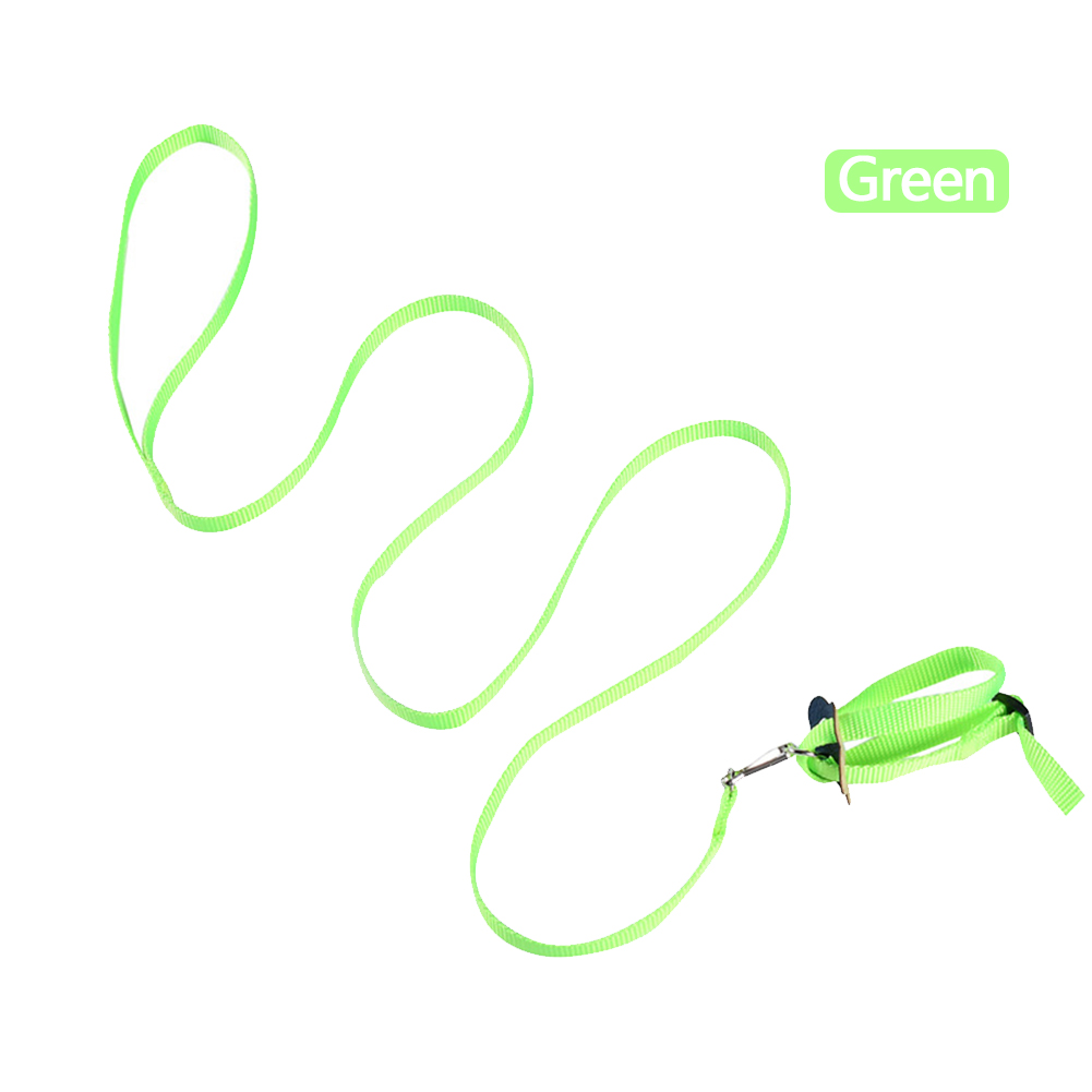 Polyester Adjustable 8shaped Soft Rabbit Harness Leash Guinea Pig Lead Rope Pet Chinchilla Leash Small Pet Traction Rope Running: Green