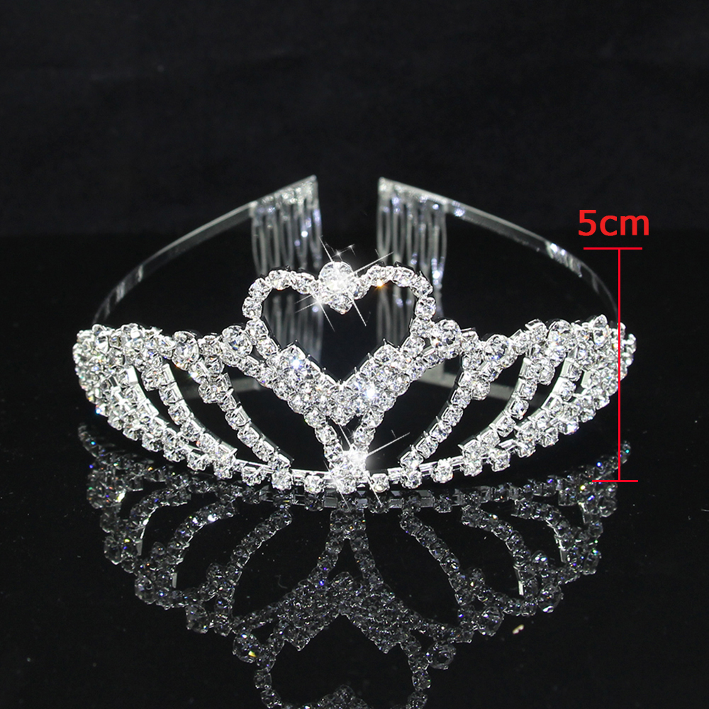 AINAMEISI Rhinestone tiary ślubne opaski do włosów akcesoria kryształowe korony dla kobiet dziewczynki kwiatowe ślubne peruki imprezowe biżuteria