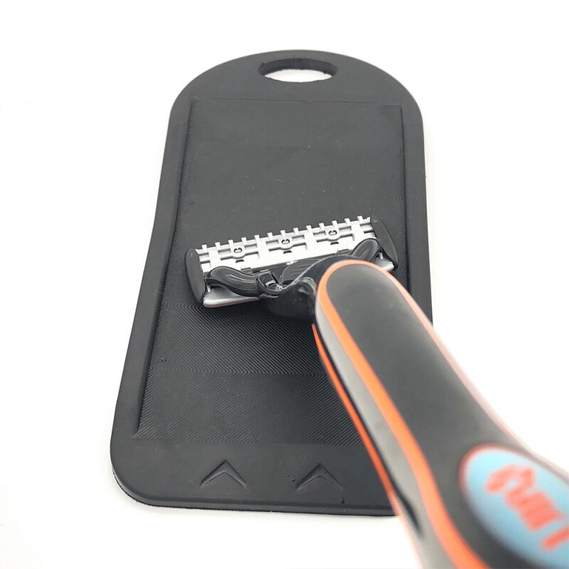 Shaving Razor Blade Sharpener Extend Life of Razor Blades Silicone Shaving Tool Cleanner Safety Shaving Men Shaving Accessories