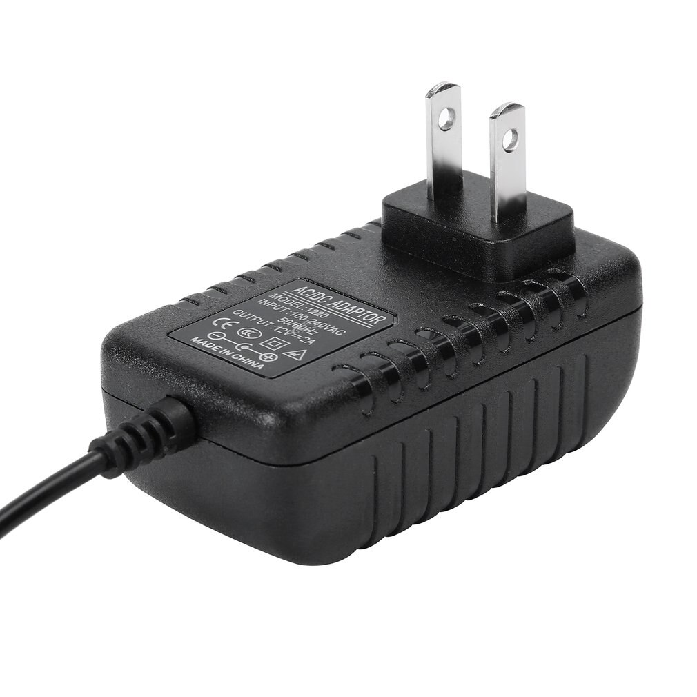 Dc 12V 2A Ac Adapter Voeding Transformator Power Adapter Converter Muur Charge Adapter Voor Professionele Thuisgebruik