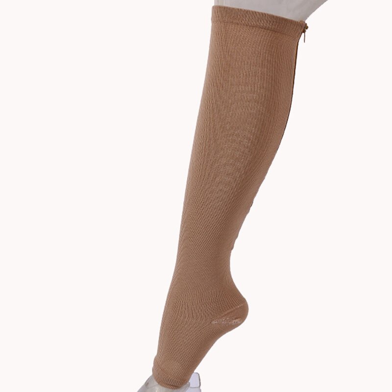 ACWOO Calze a Compressione per Donne e Uomo, 2 Paia Elastici Compressione Gradua