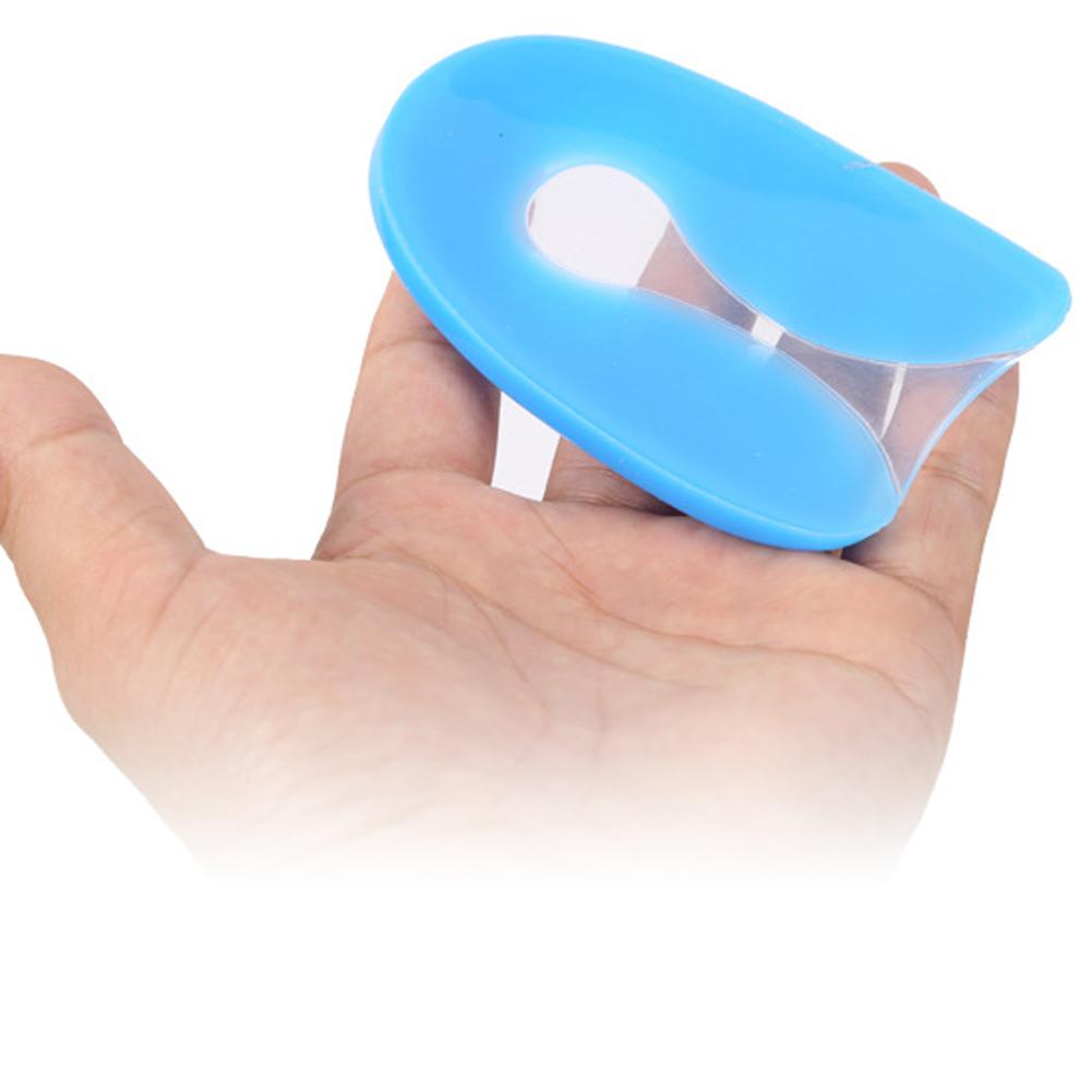 1 Paar Unisex Zachte Siliconen Gel U-vorm Shoe Inserts Inlegzolen Fasciitis Plantaris Voet Pijnbestrijding Hak Protector Hak kussen Pads