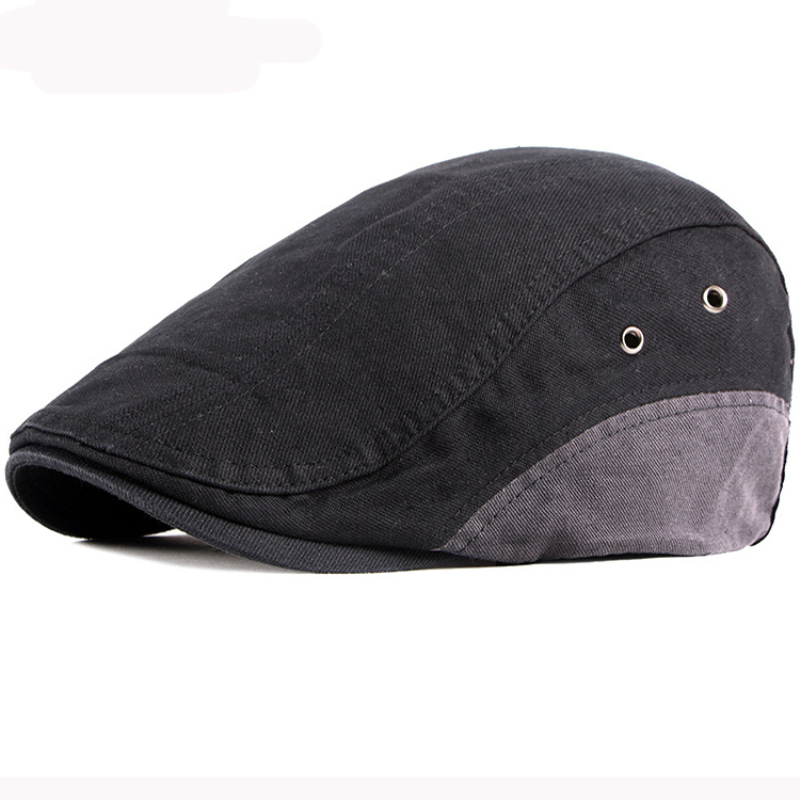 HT3012 boinas sombrero Primavera Verano gorra de algodón transpirable ajustable para hombre artista pintor sombrero Ivy Newsboy gorra plana hombres mujeres boina Cap