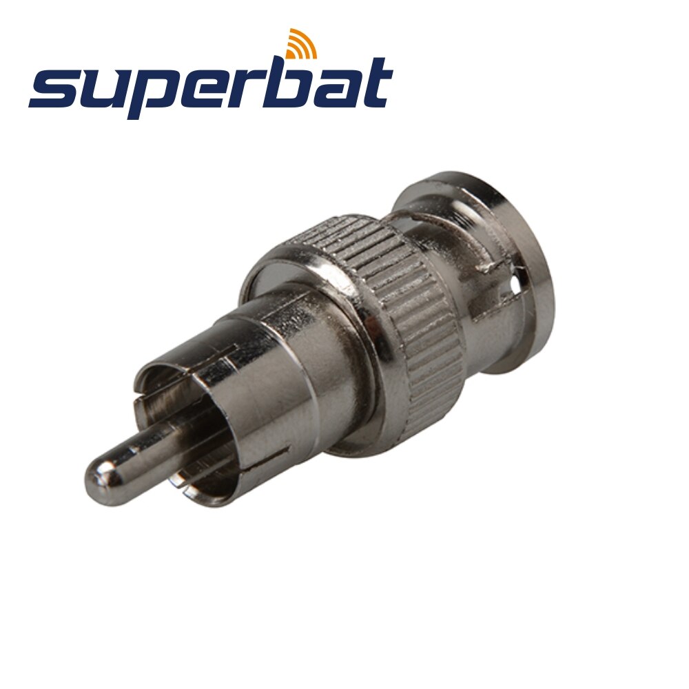 75 Ohm BNC mannelijke stekker naar RCA-connector RF coaxiale RG179