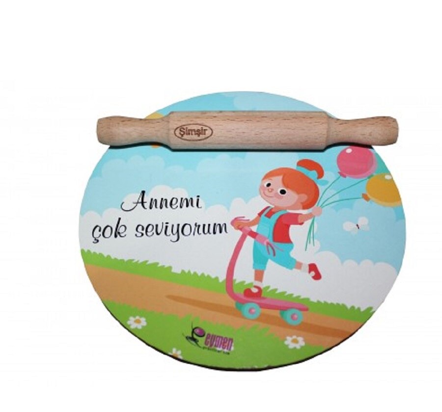 Patterned Mini Tableware Play Dough Set-18 Cm